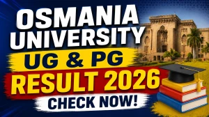 Osmania University Results 2026 Out - Check UG & PG Results at osmania.ac.in Osmania University Results 2026 Out - Check UG & PG Results at osmania.ac.in