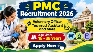 PMC Recruitment 2026 - Apply Offline for Veterinary Officer, Technical Assistant and More Posts PMC Recruitment 2026 - Apply Offline for Veterinary Officer, Technical Assistant and More Posts
