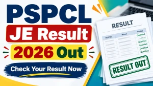PSPCL JE Result 2026 Out - Download Junior Engineer (Electrical) Merit List PDF at pspscl.in