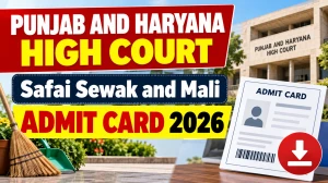 Punjab and Haryana High Court Safai Sewak and Mali Admit Card 2026 - Download Interview Call Letter at highcourtchd.gov.in