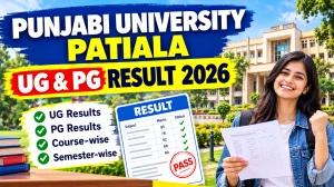 Punjabi University Patiala Result 2026 Out - Direct Link to Check UG & PG Result Online @ punjabiuniversity.ac.in