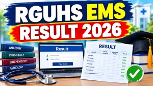 RGUHS UG Result 2026 Out - Check EMS Marksheet Online at rguhs.karnataka.gov.in