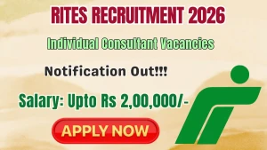 RITES Individual Consultant Recruitment 2026 - Apply Online for Used Water Expert, Procurement Specialist and More Posts RITES Individual Consultant Recruitment 2026 - Apply Online for Used Water Expert, Procurement Specialist and More Posts
