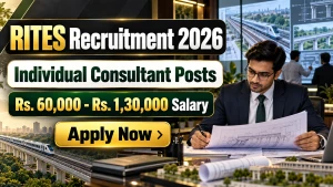 RITES Individual Consultant Recruitment 2026 - Apply Online