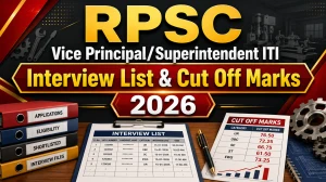 RPSC Superintendent Result 2026 - Check Interview List & Cut Off Marks at rpsc.rajasthan.gov.in RPSC Superintendent Result 2026 - Check Interview List & Cut Off Marks at rpsc.rajasthan.gov.in