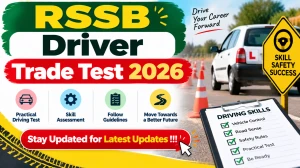 RSSB Driver Trade Test 2026 - Check Roll Numbers, Dates & Schedule at rssb.rajasthan.gov.in RSSB Driver Trade Test 2026 - Check Roll Numbers, Dates & Schedule at rssb.rajasthan.gov.in