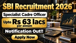 SBI SCO Recruitment 2026 - Apply Online for Specialist Cadre Officer Posts