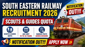 South Eastern Railway Recruitment 2026: Scouts & Guides Quota Vacancies, Apply Online