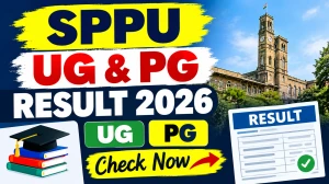 SPPU Result 2026 Out - Check UG & PG Result Online at onlineresults.unipune.ac.in