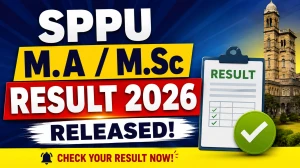 SPPU Result 2026 Out - Direct Link to Check 2nd Year M.A & M.Sc Result Online at unipune.ac.in SPPU Result 2026 Out - Direct Link to Check 2nd Year M.A & M.Sc Result Online at unipune.ac.in