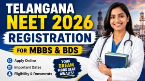 Telangana NEET UG 2026 MBBS, BDS Management Quota Registration Reopens - Check Online @ knruhs.telangana.gov.in Telangana NEET UG 2026 MBBS, BDS Management Quota Registration Reopens - Check Online @ knruhs.telangana.gov.in