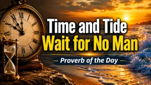 Time and Tide Wait for No Man - Proverb of the Day, Meaning & Explanation