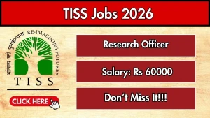 TISS Research Officer Recruitment 2026 - Apply Online TISS Research Officer Recruitment 2026 - Apply Online