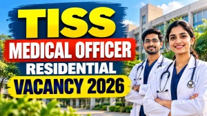 TISS Medical Officer Recruitment 2026 - Apply Online TISS Medical Officer Recruitment 2026 - Apply Online