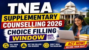 TNEA Supplementary Counselling 2026 - Check Choice Filling Online at tneaonline.org TNEA Supplementary Counselling 2026 - Check Choice Filling Online at tneaonline.org