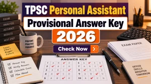 TPSC Personal Assistant Answer Key 2026 Out - Download PA-II Provisional PDF TPSC Personal Assistant Answer Key 2026 Out - Download PA-II Provisional PDF