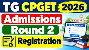 TS CPGET Round 2 Counselling 2026 - Direct Link to Online Registration @ cpgetadmissions.com TS CPGET Round 2 Counselling 2026 - Direct Link to Online Registration @ cpgetadmissions.com