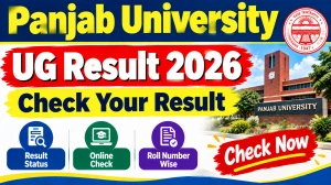Panjab University UG Result 2026 Out - Check 2nd & 6th Sem Semester Results at results.puexam.in Panjab University UG Result 2026 Out - Check 2nd & 6th Sem Semester Results at results.puexam.in