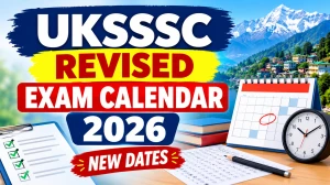UKSSSC Exam Calendar 2026 - Check Revised Schedule for Cameraman, Assistant Accountant & More Posts UKSSSC Exam Calendar 2026 - Check Revised Schedule for Cameraman, Assistant Accountant & More Posts