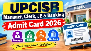 UPCISB Various Post Admit Card 2026 Out - Download Hall Ticket at upcisb.upsdc.gov.in UPCISB Various Post Admit Card 2026 Out - Download Hall Ticket at upcisb.upsdc.gov.in