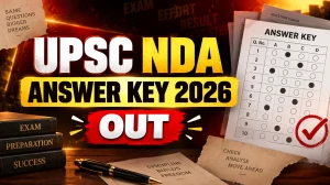 UPSC NDA Answer Key 2026 (Out) - Download Maths & GAT PDF UPSC NDA Answer Key 2026 (Out) - Download Maths & GAT PDF