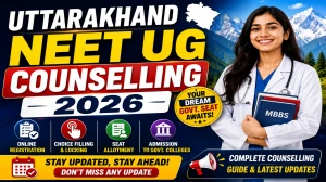 Uttarakhand NEET UG Counselling 2026 - Check Last Date Extended @ hnbumu.ac.in Uttarakhand NEET UG Counselling 2026 - Check Last Date Extended @ hnbumu.ac.in