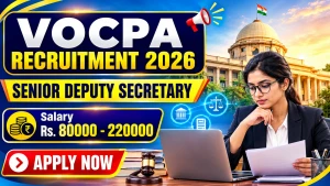 VOCPA Senior Deputy Secretary Recruitment 2026 - Apply Offline