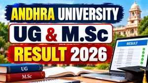 Andhra University Result 2026 Out - Check UG & M.Sc Result Online @ andhrauniversity.edu.in Andhra University Result 2026 Out - Check UG & M.Sc Result Online @ andhrauniversity.edu.in