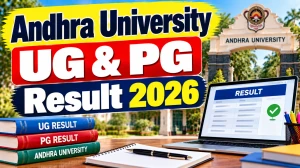 Andhra University Revaluation Results 2026 Out - Check UG & PG Result Online @ andhrauniversity.edu.in Andhra University Revaluation Results 2026 Out - Check UG & PG Result Online @ andhrauniversity.edu.in