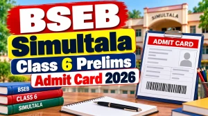 BSEB Simultala Class 6 Prelims Admit Card 2026 Releasing on October 9, Exam on October 24 BSEB Simultala Class 6 Prelims Admit Card 2026 Releasing on October 9, Exam on October 24