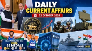 Daily Current Affairs – 22 October 2026