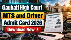 Gauhati High Court Admit Card 2026 Out - Download MTS & Driver Hall Ticket at ghconline.gov.in