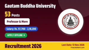 GBU Faculty Recruitment 2026 – Apply Offline for 53 Professor, Associate & Assistant Professor Posts GBU Faculty Recruitment 2026 – Apply Offline for 53 Professor, Associate & Assistant Professor Posts