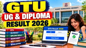 GTU Result 2026 Out - Check B.E, BPH & Diploma Result Online @ gtu.ac.in GTU Result 2026 Out - Check B.E, BPH & Diploma Result Online @ gtu.ac.in
