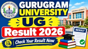 Gurugram University UG Result 2026 Out - Check Result Link Online @ gurugramuniversity.ac.in