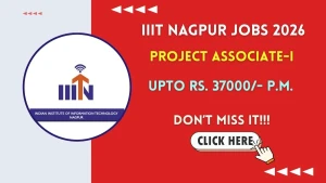 IIIT Nagpur Project Associate-I Recruitment 2026 - Apply Online IIIT Nagpur Project Associate-I Recruitment 2026 - Apply Online