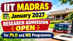 IIT Madras Ph.D & MS Admission January 2027 - Direct Link to Apply Online @ iitm.ac.in IIT Madras Ph.D & MS Admission January 2027 - Direct Link to Apply Online @ iitm.ac.in