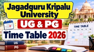 Jagadguru Kripalu University Time Table 2026 Out - Download UG & PG Exam Schedule @ jku.edu.in Jagadguru Kripalu University Time Table 2026 Out - Download UG & PG Exam Schedule @ jku.edu.in