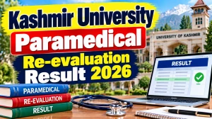Kashmir University Paramedical Result 2026 Out - Check Re-evaluation Result Online @ kashmiruniversity.net Kashmir University Paramedical Result 2026 Out - Check Re-evaluation Result Online @ kashmiruniversity.net