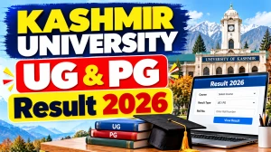 Kashmir University Result 2026 Out - Check UG & PG Results Online @ kashmiruniversity.net Kashmir University Result 2026 Out - Check UG & PG Results Online @ kashmiruniversity.net