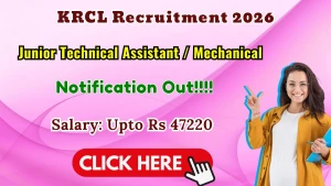 Konkan Railway Junior Technical Assistant / Mechanical Recruitment 2026 - Walkin for 10 Posts Konkan Railway Junior Technical Assistant / Mechanical Recruitment 2026 - Walkin for 10 Posts