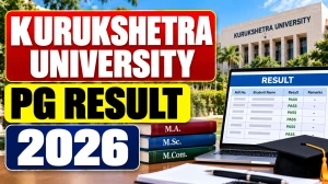Kurukshetra University PG Result 2026 Out - Check 2nd & 4th Sem Result Online @ kuk.ac.in Kurukshetra University PG Result 2026 Out - Check 2nd & 4th Sem Result Online @ kuk.ac.in