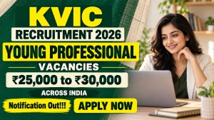 KVIC Young Professional Recruitment 2026 - Apply Online for 30 Posts