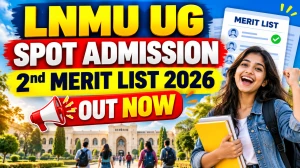 LNMU UG Spot Admission Merit List 2026 Released - Download Merit List PDF for Session 2026-30
