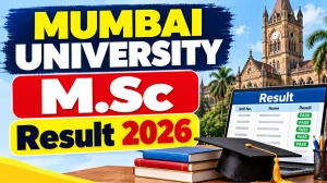Mumbai University M.Sc Result 2026 Out - Check 2nd Semester Result Online @ mu.ac.in Mumbai University M.Sc Result 2026 Out - Check 2nd Semester Result Online @ mu.ac.in