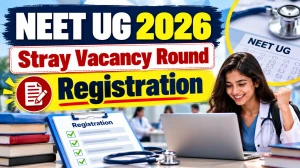 NEET UG 2026 Stray Vacancy Round Registration Starts 13 October, Apply by 14 October NEET UG 2026 Stray Vacancy Round Registration Starts 13 October, Apply by 14 October