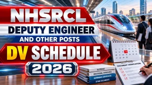 NHSRCL DV & Interview Schedule 2026 Out - Check Deputy Engineer, Deputy Chief Controller Dates NHSRCL DV & Interview Schedule 2026 Out - Check Deputy Engineer, Deputy Chief Controller Dates
