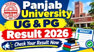 Panjab University Result 2026 Out - Check Semester Results at results.puexam.in