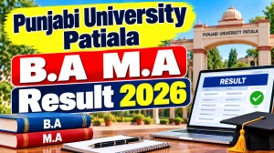 Punjabi University Patiala Result 2026 Out - Direct Link to Check B.A & M.A Result Online @ punjabiuniversity.ac.in Punjabi University Patiala Result 2026 Out - Direct Link to Check B.A & M.A Result Online @ punjabiuniversity.ac.in