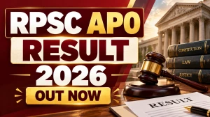RPSC APO Result 2026 Out - Check Assistant Prosecution Officer Result PDF RPSC APO Result 2026 Out - Check Assistant Prosecution Officer Result PDF